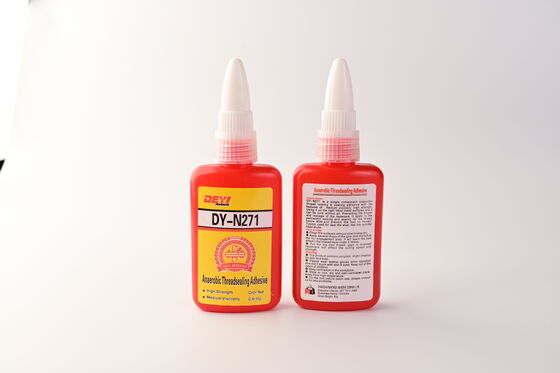 Threadlocker Kleefmiddel Rood Hoge sterkte Anaërobe schroeflijm Ideaal voor industriële mechanische bevestiging en assemblage