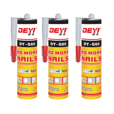 Flexibel en waterdicht constructielijm ¥ DEYI DY-G60 Sterk bindend Geen nagels meer Lijm voor spiegels en wandpanelen