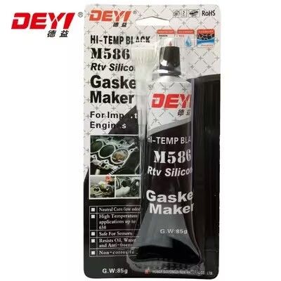 High Temperature RTV Silicone Sealant Kleefmiddel Pakket Maker Oliebestendige Voor Industriële Meter