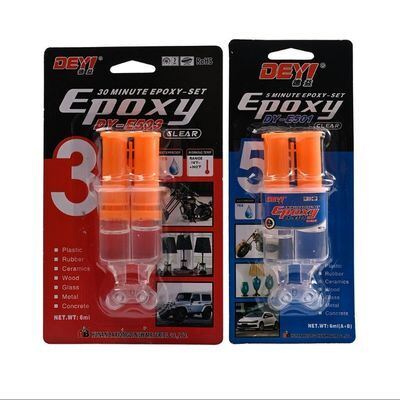 30 minuten snelle behandeling professionele transparante epoxy hars systeem hoge sterkte waterdichte lijm voor tafel en ambacht