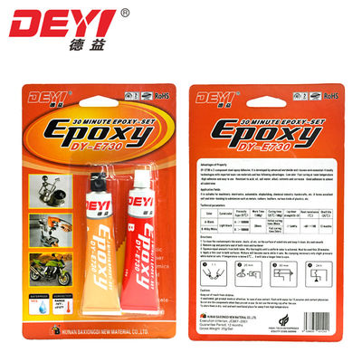 30 minuten hars kleefmiddel epoxy AB lijm 2 component zwart en wit verhouding 1:1