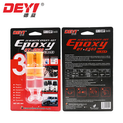 30 minuten Epoxyhars a en b Epoxy helder injecteerbare binding en reparatie led lampen