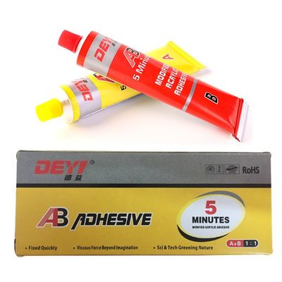 Gemotiveerde acryl AB-lijm voor de reparatie van dagelijkse goederen