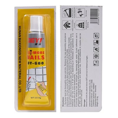 Snelle drooging Geen nagels meer lijm Vloeibare nagels Lijmvrij Nail Constructie Kleefmiddel