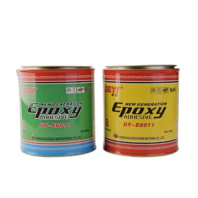 12 maanden houdbaarheidsduur DEYI Twee delen coating epoxy hars kleefmiddel voor schoenen leer