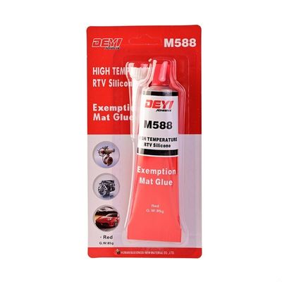 M588 Hoogtemperatuurneutrale RTV-pakkermaker in rood voor industriële afdichting