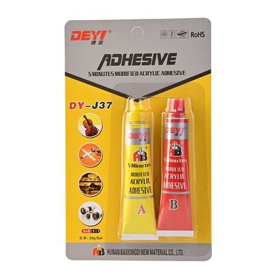 Vinnige verharding, aangepast acryl-AB-lijm voor auto-onderdelen, langdurige binding
