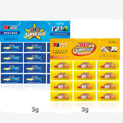 Multifunctie Instant 502 Superlijm voor hoge hittebestendigheid en intensiteit