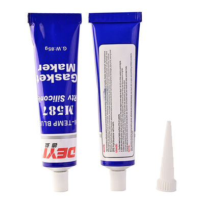 12 maanden houdbaarheid 85 g Hoge temperatuur Blauwe RTV Silicium gasket sealer voor versnellingsbak ISO9001