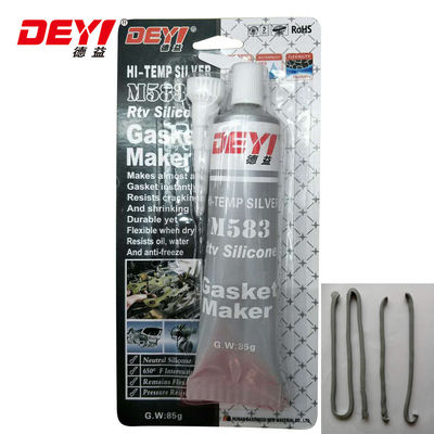 Auto motor hoge temperatuur grijs RTV siliconen gasket maker -60-320C met neutrale