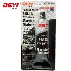 Zwarte pasta in buis RTV Silicone gasket maker voor meter Silicone afdichtingsmiddel kleefmiddel