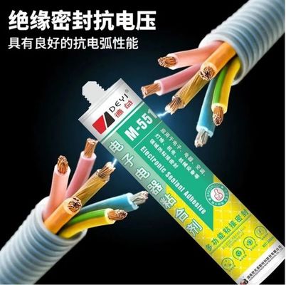 Zwart en helder PVC elektronisch afdichtingsmiddel professionele kwaliteit