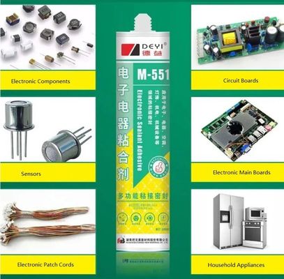 Zwart en helder PVC elektronisch afdichtingsmiddel professionele kwaliteit