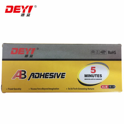12 maanden garantieperiode 20g 80g buizen Acryl Ab lijm voor snelle reparatie van metaal
