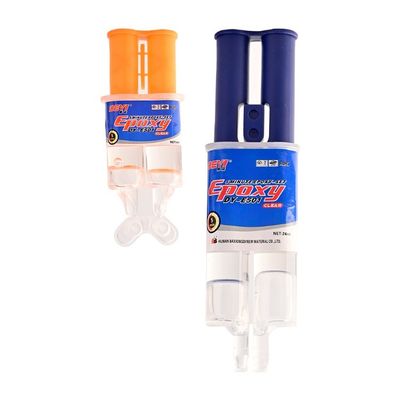 24 ml heldere spuit Epoxy-lijm DDEYI 5-minuten houtende vloeibare lijm met SGS-goedkeuring
