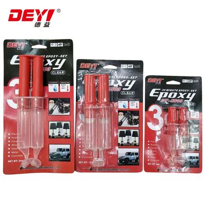30 minuten Clear Putter Tweecomponent Epoxy Harz Kleefmiddel Voor Bouwmaterialen