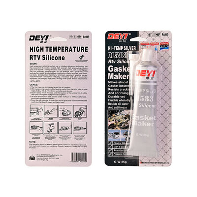 Wholesale Clear Acetic Silicone Sealant Gasket Maker with 320℃ Temperature Resistance and Acetoxy Curing for Multi-Application