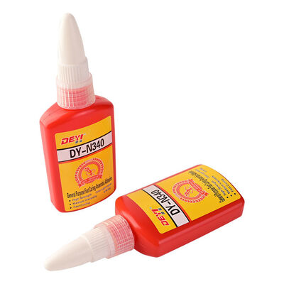 DEYI N340 Groothandel Anaërobe lijm draad lockers lichtgeel