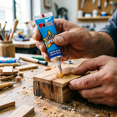 502 Superlijm Instant Cyanoacrylaat Kleefmiddel Meerdere doeleinden Sterke bindoplossing Geschikt voor verschillende industriële toepassingen
