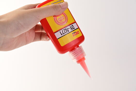 Threadlocker Kleefmiddel Rood Hoge sterkte Anaërobe schroeflijm Ideaal voor industriële mechanische bevestiging en assemblage