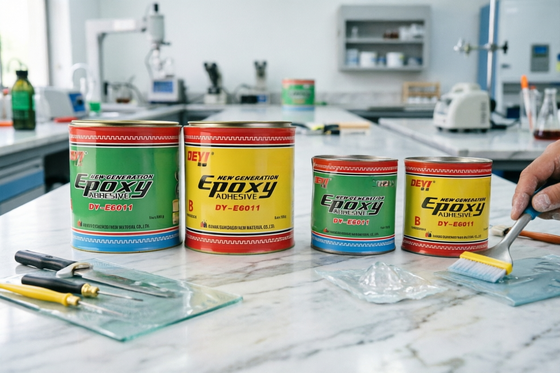 Epoxy AB lijm met lage geur. Structurele lijm voor professionele industriële toepassingen.