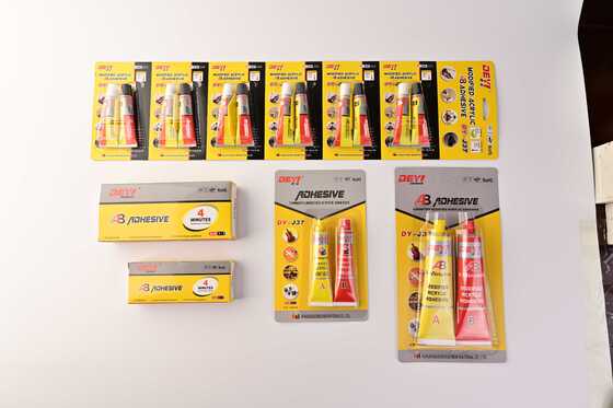 Industriële kwaliteit structurele lijm. DEYI DY-J37 5-min acryl AB lijm voor binding en bevestiging