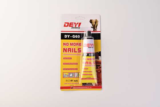 Flexibel en waterdicht constructielijm ¥ DEYI DY-G60 Sterk bindend Geen nagels meer Lijm voor spiegels en wandpanelen