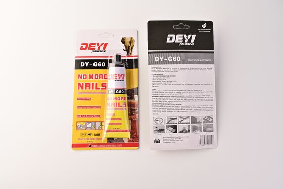 Flexibel en waterdicht constructielijm ¥ DEYI DY-G60 Sterk bindend Geen nagels meer Lijm voor spiegels en wandpanelen