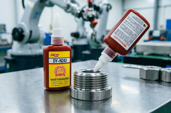 DEYI DY-N243 High Temper & Oil Resistant Threadlocker - Makkelijk te demontagen lijm voor minder actieve substraten