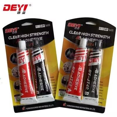 Heldere epoxy AB-lijm met hoge afpelsterkte | DY-JT40 snel uithardende oppotlijm voor auto- en elektronicafabrikant