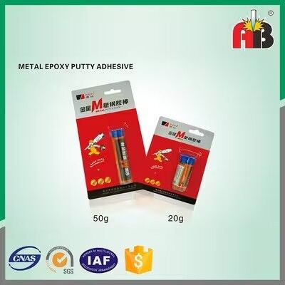 Metalen epoxyputty met twee delen, constructielijm, reparatielijm voor buizen en tanks
