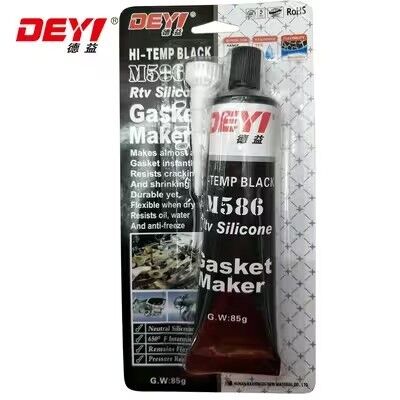 High Temperature RTV Silicone Sealant Kleefmiddel Pakket Maker Oliebestendige Voor Industriële Meter