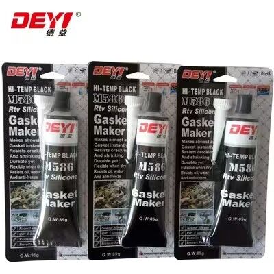 High Temperature RTV Silicone Sealant Kleefmiddel Pakket Maker Oliebestendige Voor Industriële Meter