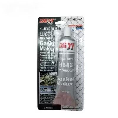 High Temperature RTV Silicone Sealant Kleefmiddel Pakket Maker Oliebestendige Voor Industriële Meter