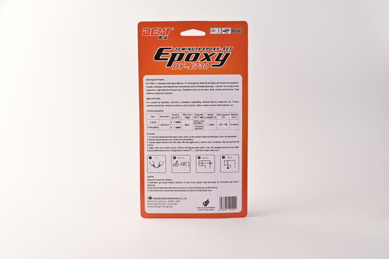 30-min Rapid Curing Zwart en Wit Epoxy AB lijm Hoogsterkte Waterdicht Hars Kleefmiddel Voor Metaal En Kunststof Reparatie