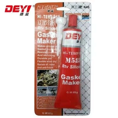 Rood RTV High Temperature Silicone Gasket Maker Flanges Sealant voor Auto & Industrial