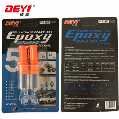 5-min Curing Crystal Clear Epoxy Resin Adhesief Hoogsterkte Snelle Curing Voor Metaal Industrieel Reparatie En Precision Assembly