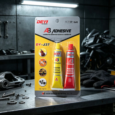 DY-J37 High Strength Modified Acrylic Adhesive AB-lijm met een mengverhouding van 1:1 en een aanvankelijke harding van 5-10 minuten