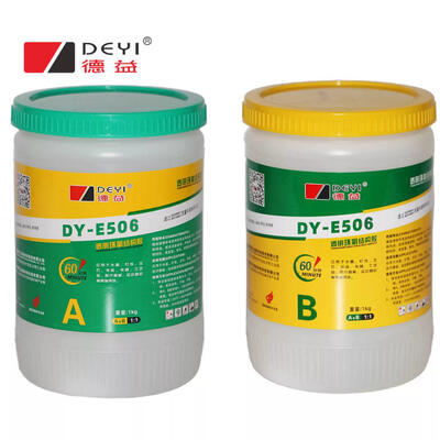 DY-E506 Duidelijke epoxyhars met 60 minuten aanvankelijke verharding en 24 uur volledig verharding voor doe-het-zelf ambachten